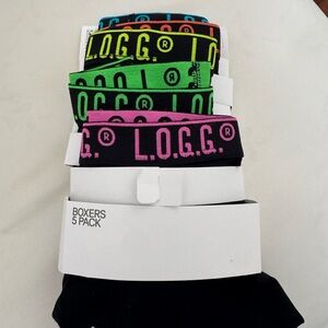 H&M Black and Pink Boxer Briefs